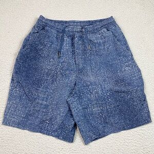 Lululemon Pace Breaker Shorts Men's Size S Blue Lined Athletic Running 8.5"